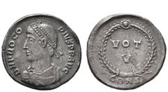 RÖMISCHE KAISERZEIT Procopius (365-366) (D) Usurpator im Osten. Siliqua (schwer) (3,20g), Constantinopolis 1. Offizin, September 365-Mai 366 n. Chr. Av.: D N PROCO-PIVS P F AVG, Büste mit Perlendiadem