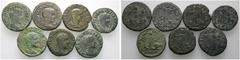 SAMMLUNG GRIECHISCHER UND PROVINZIALRÖMISCHER MÜNZEN RÖMISCHE PROVINZIALPRÄGUNGEN. DACIA. Provincia Dacia. (D) Philippus I. Arabs (244-249). Lot (7). Lot aus 7 Lokalbronzen der Provinz Dacia, Philippu
