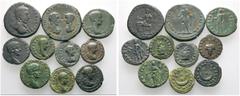 SAMMLUNG GRIECHISCHER UND PROVINZIALRÖMISCHER MÜNZEN RÖMISCHE PROVINZIALPRÄGUNGEN. MOESIA INFERIOR. Markianopolis. Diadumenianus Caesar (217-218). (D) Lot (10). Lot aus 1 größeren Lokalbronze des Macr