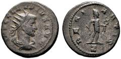 Ancient Coins RÖMISCHE KAISERZEIT Claudius II. Gothicus (268-270) Billon-Antoninianus (3,40g), Antiochia (Antakya), 1. Emission, 7. Offizin, Ende 268-Ende 269 n. Chr. Av.: IMP C CLAVDIVS AVG, Büste mi