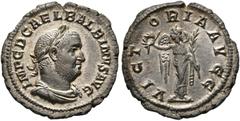 Ancient Coins: Roman RÖMISCHE KAISERZEIT - Balbinus (238) Denarius (2,57 g), Roma, Januar/Februar-Mai 238 n. Chr. Av.: IMP C D CAEL BALBINVS AVG, Büste mit Lorbeerkranz, Drapierung und Kürass n.r. Rv.