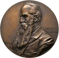 HISTORISCHE MEDAILLEN EUROPA - ÜBERSEE. TSCHECHOSLOWAKEI. Prag. (D) Lot 2 Stk.: AE-Medaille 1901, von Anton Scharff. Auf den 70. Geburtstag des Architekten Josef HLAVKA (1831-1908); Hlavka war einer d