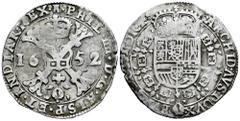 Philip IV (1621-1665) Philip IV (1621-1665). 1 patagon. 1652. Tournai. (Vanhoudt-645.TO). (Vti-1135). Ag. 27,54 g. Ex Aureo & Calicó 282, Lot 1440. (19.10.2016). Almost VF. Est...150,00. Spanish descr