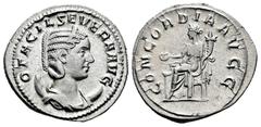 Roman Imperial Otacilia Severa. Antoninianus. 246-248 AD. Rome. (Ric-IV 125c). (Rsc-4). Anv.: M OTACIL SEVERA AVG, diademed and draped bust to right, set on crescent. Rev.: CONCORDIA AVGG, Concordia s