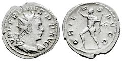 Roman Imperial Valerian I. Antoninianus. 257-260 AD. Colonia Agrippinensis. (Ric-12 (Lugdunum)). (Rsc-143a (Lugdunum)). Anv.: VALERIANVS P F AVG, radiate, draped, and cuirassed bust to right. Rev.: OR