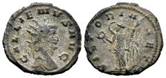 Roman Imperial Gallienus. Antoninianus. 257-258 AD. Rome. (Ric-175). Bi. 2,54 g. Almost VF. Est...35,00. Spanish Description: Galieno. Antoniniano. 257-258 d.C. Roma. (Ric-175). Bi. 2,54 g. MBC-. Est.
