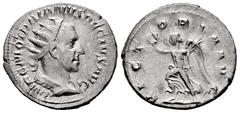 Roman Imperial Trajan Decius. Antoninianus. 249-251 d.C. Rome. (Ric-IV 29c). (Rsc-113a). Anv.: IMP C M Q TRAIANVS DECIVS AVG, radiate and cuirassed bust right. Rev.: VICTORIA AVG, Victory advancing le