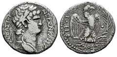 Roman Imperial Nero. Seleucis and Pieria. Tetradrachm. 54-68 d.C. Alexandria. (RPC-I 4189). (McAlee-265b). (Bmc-198). Anv.: ΝΕΡΩΝ ΚΑΙΣΑΡ ΣΕΒΑΣΤΟΣ, laureate bust to right, wearing aegis. Rev.: ΕΤΟΥΣ ΒΙ