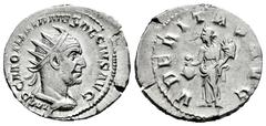 Roman Imperial Trajan Decius. Antoninianus. 249-251 d.C. Rome. (Ric-IV 28b). (Rsc-105). Anv.: IMP C M Q TRAIANVS DECIVS AVG. Radiate, draped and cuirassed bust to right. Rev.: VBERITAS AVG, Uberitas s