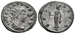 Roman Imperial Claudius II, Gothicus. Antoninianus. 268-269 d.C. Antioch. (Ric-217). (C-256). Anv.: IMP C CLAVDIVS AVG Radiate, draped and cuirassed bust to right. Rev.: SALVS AVG. Isis standing front