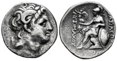 Greek Coins Bithynia. Kalchedon. Tetradrachm. 260-200 a.C. In the name and types of Lysimachos of Thrace. (Hgc-7,524). Anv.: Diademed head of the deified Alexander to right, with horn of Ammon. Rev.: 