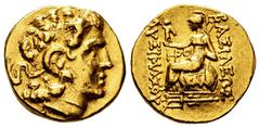 Greek Coins Kings of Pontos. Mithradates VI Eupator. Stater. 120-63 BC. Kallatis. Struck during the First Mithradatic War, 88-86 BC. in the name and types of Lysimachos of Thrace. (Callataÿ-pp 140 (D6