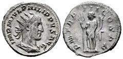 Roman Imperial Philip I. Antoninianus. 246 d.C. Rome. (Ric-IV 3). (Rsc-124). Anv.: IMP M IVL PHILIPPVS AVG, radiate, draped and cuirassed bust to right, seen from behind. Rev.: IMP M IVL PHILIPPVS AVG