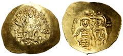 Byzantine Empire John II Comneus. Hyperpyron. 1118-1143 AD. Constantinople. (Sear-1449). Au. 4,42 g. XF/AU. Est...250,00. Spanish description: Juan II Comneus. Hyperpyron. 1118-1143 d.C. Constantinopl