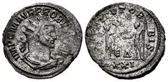 Roman Imperial Probus. Antoninianus. 276-282 d.C. Antioch. (Ric-V 2.925). Anv.: IMP C M AVR PROBVS P F AVG, radiate, draped and cuirassed bust to right. Rev.: RESTITVT ORBIS, female figure standing to