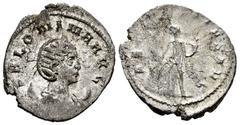 Roman Imperial Salonina. Antoninianus. 256-257 AD. Roma or Milan. (Ric-26 Roma or 57 Milan). (Seaby-44). (Spink-10634 var). Anv.: SALONINA AVG. Busto de Salonina a derecha. Rev.: FECVNDITAS AVG. Fecun