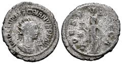 Roman Imperial Macrian. Antoninianus. 260-261 AD. Samosata. (Ric-V. 2 13). (Mir-1743k). (Rsc-13a). Anv.: IMP C FVL MACRIANVS P F AVG, radiate and cuirassed bust to right. Rev.: SPES PVBLICA, Spes adva