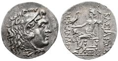 Greek Coins Thrace. Mesembria. Tetradrachm. 150-125 BC. In the name and types of Alexander III of Macedon. (Topalov-Messambria 18). (Price-1062). (Tesorillo-Tracia 24, Plate Coin). Anv.: Head of Herak