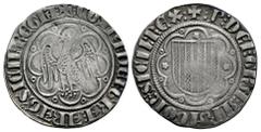 Corona de Aragón. Pedro II (1276-1285). Pirral. Sicilia. (Cru C.G-2145). (Cru V.S-328). (Mir-174). Ag. 2,87 g. Escasa. Ex Áureo 348 (26/05/2020), lote 1549. MBC-. Est...250,00. English description: Th