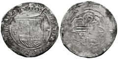 Philip II (1556-1598) Philip II (1556-1598). 8 reales. ND (ca. 1578). Toledo. (M). (Cal-746). Ag. 26,11 g. Cleaning scratches. Very rare. Ex "PLVS VLTRA" Collection, Soler&Llach 28/10/2021), lot 1087;