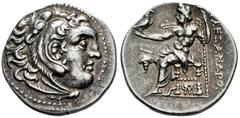 Greek Coins Kingdom of Macedon. Alexander III, "The Great". Drachm. 336-323 a.C. Chios. (MJP. 2316). (S-6730 var). Ag. 4,18 g. Attractive specimen. Choice VF. Est...150,00. Spanish description: Reino 