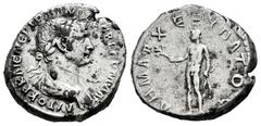 Roman Imperial Trajan. Cappadocia. Didrachm. 112-114 AD. Caesarea-Eusebia. (RPC-III 3009). (Sydenham-191/3). Anv.: ΑΥΤΟΚΡ ΚΑΙС ΝЄΡ ΤΡΑΙΑΝΟС СЄΒ ΓЄΡΜ ΔΑΚ Laureate and draped bust of Trajan to right. Re