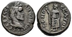 Roman Imperial Antoninus Pius. Tetradrachm. RY 11 = 147/8 AD. Alexandria. (Dattari (Savio)-2231). (Emmett-13833.11). Anv.: ANTWNINOC CEB EYCEB. Laureate bust and draped to the right. Rev.: LЄNΔ ЄKATOY