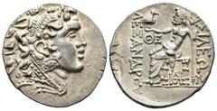 Greek Coins / Grecia Antigua Imperio Macedonio. Alejandro III Magno. Tetradracma-Tetradrachm. 336-323 a.C. Odessos. (Müller-419). Anv.: Cabeza de Heracles a derecha recubierta con piel de león. Rev.: 