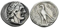 Greek Coins / Grecia Antigua Egipto Ptolemaico. Ptolomeo I Soter. Tetradracma-Tetradrachm. 305-285 a.C. Alejandría. (Gc-7761). Anv.: Cabeza diademada a derecha. Rev.: Aguila en pie sobre haz de rayos,