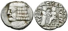 Greek Coins / Grecia Antigua Imperio Parto. Vardanes II. Tetradracma-Tetradrachm. 55-58 d.C. (Sellwood-69). 12,69 g. MBC-. Est...80,00.