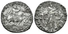 Greek Coins / Grecia Antigua Indoescitas. Azes II. Dracma-Drachm. 35 a.C. Ag. 9,25 g. Oxidaciones. BC. Est...15,00.