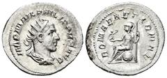 Roman Imperial / Imperio Romano Filipo I. Antoniniano-Antoninianus. 245-7 d.C. Roma. (Spink-8952). (Ric-44b). Rev.: ROMAE AETERNAE. Roma sentada a izquierda con Victoria y cetro, escudo en el suelo. A