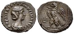 Roman Imperial / Imperio Romano Salonina. Tetradracma-Tetradrachm. 266-267 d.C. Alejandría. (S-10717). Ae. 9,16 g. MBC+. Est...50,00.