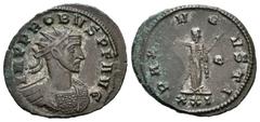 Roman Imperial / Imperio Romano Probo. Antoniniano-Antoninianus. 280. Siscia. (Spink-12001). (Ric-715). Rev.: PAX AVGVSTI. Ag. 3,35 g. MBC. Est...12,00.