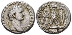 Roman Imperial / Imperio Romano Domiciano. Tetradracma. 81-96 d.C. Antioquía. (Prieur 145). (RPC II 1978). Ag. 14,46 g. Leves rayitas en anverso. MBC. Est...90,00. // ENGLISH: Domitian. Tetradracma. 8