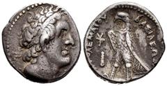 Greek Coins / Grecia Antigua Egipto Ptolemaico. Ptolomeo II Philadelphos. Tetradracma. 274 a.C. Alejandría. (Svoronos-644). (Sng Cop-482-3). Anv.: Cabeza diademada a derecha. Rev.: Águila en pie a izq