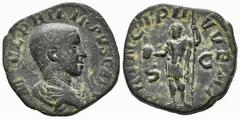 Roman Imperial / Imperio Romano Filipo II. Sestercio. 245-246 d.C. Roma. (Spink-9249). (Ric-256a). Ae. 14,52 g. MBC-. Est...65,00. /// ENGLISH: Philip II. Sestertius. 245-246 d.C. Rome. (Spink-9249). 