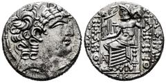 Greek Coins Seleukid Kingdom. Philip I Philadelphos. Tetradracma. 97-98 BC. Antioch. (Prieur-16). Ag. 15,29 g. Minor oxidations. XF/AU. Est...160,00. SPANISH DESCRIPTION: Imperio Seleucida. Filipo I F