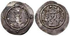 Greek Coins Sassanid Empire. Khusru I. Drachm. 531-579 AD. Ag. 4,03 g. Choice VF. Est...35,00. SPANISH DESCRIPTION: Imperio Sasánida. Khusru I. Dracma. 531-579 d.C. Ag. 4,11 g. MBC+. Est...35,00.