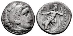Greek Coins Kingdom of Macedon. Alexander III, "The Great". Drachm. 310-301 BC. Kolophon. (Price-1823). Ag. 4,03 g. Choice F. Est...45,00. SPANISH DESCRIPTION: Reino de Macedonia. Alejandro III Magno.