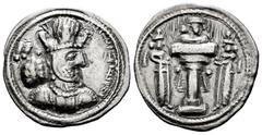 Greek Coins Sassanid Empire. Saphur II. Drachm. 309-379 AD. (Göbl-Ia/6a). Ag. 3,87 g. Almost XF. Est...90,00. SPANISH DESCRIPTION: Imperio Sasánida. Saphur II. Dracma. 309-379 d.C. (Göbl-Ia/6a). Ag. 3