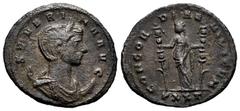 Roman Imperial Severina. Antoninianus. 275 AD. Rome. (Spink-11705). (Ric-4). Rev.: CONCORDIAE MILITVM. Ae. 3,44 g. Almost VF. Est...35,00. SPANISH DESCRIPTION: Severina. Antoniniano. 275 d.C. Roma. (S