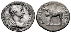Roman Imperial Trajan. Drachm. 114-116 AD. Arabia. (Sng Ans-1158). (Sydenham-205). Anv.: AYTOKP KAIC NЄP TPAIANѠ APICTѠ CЄB ΓЄPM ΔAK, laureate, draped and cuirassed bust right, seen from behind. Rev.: