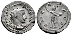 Roman Imperial Gordian III. Antoninianus. 242-244 AD. (Spink-8626). (Ric-213). (Seaby-167). Rev.: ORIENS AVG. Ag. 4,95 g. Choice VF. Est...30,00. Spanish Description: Gordiano III. Antoniniano. 242-24
