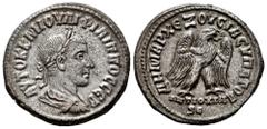 Roman Imperial Philip II. Seleucis and Pieria. Tetradrachm. 248-249 AD. Antioch. (Prieur-474). (McAlee-1042). Anv.: AYTOK K M IOYΛI ΦIΛIΠΠOC CЄB, laureate, draped and cuirassed bust to right. Rev.: ΔH