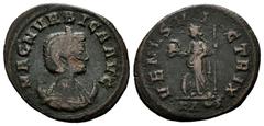 Roman Imperial Magnia Urbica. Antoninianus. 282-284 AD. Rome. (Ric-V 2 343 (Carus)). Anv.: MAGN VRBICA AVG, diademed and draped bust to right, on crescent. Rev.: VENVS VICTRIX, Venus standing to left,