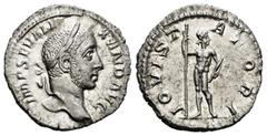Roman Imperial Severus Alexander. Denarius. 222-235 AD. Rome. (Ric-202). Anv.: IMP SEV ALEXAND AVG, laureate head right. Rev.: IOVI STATORI, Jupiter standing left with sceptre and thunderbolt. Ag. 2,6