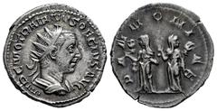 Roman Imperial Trajan Decius. Antoninianus. 249-251 d.C. Rome. (Ric-IV 21b). (Rsc-86). Anv.: IMP C M Q TRAIANVS DECIVS AVG, radiate, draped and cuirassed bust to right. Rev.: PANNONIAE, the two Pannon