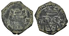 Philip II (1556-1598) Philip II (1556-1598). Blanca. Toledo. M. (Cal-47). (Jarabo-Sanahuja-A277, plate coin). Ae. 0,91 g. Almost XF. Est...50,00. Spanish Description: Felipe II (1556-1598). Blanca. To