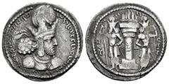 Greek Coins Sassanid Empire. Shapur I. Drachm. 309-379 BC. (Sellwood-32). Ag. 3,89 g. VF. Est...50,00. Spanish Description: Imperio Sasánida. Shapur I. Dracma. 309-379 a.C. (Sellwood-32). Ag. 3,89 g. 